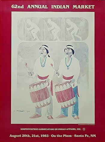 Example of Indian Market Poster in 1983