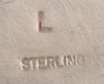 Artist hallmark signature of Laverne Goldtooth (1959-2013) Diné of the Navajo Nation
