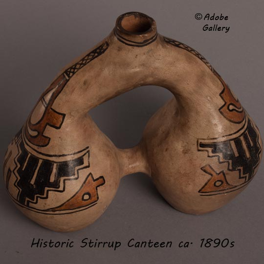 Alternate view of this pottery vessel. Alternate view of this pottery vessel.