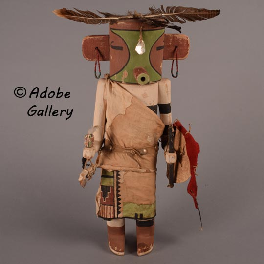 Another view of the Katsina doll.