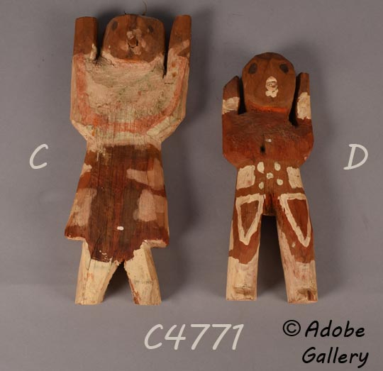 These two Willeto carvings go well together.