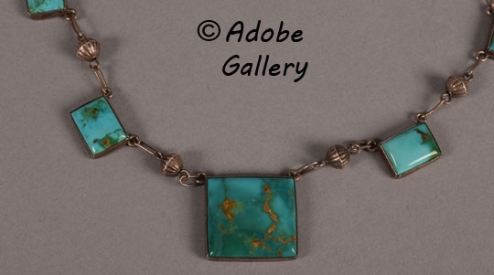 Alternate close-up view of a section of this necklace.