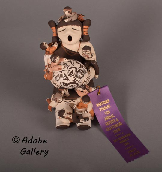 This figurine was awarded awarded a First-Place ribbon (included)