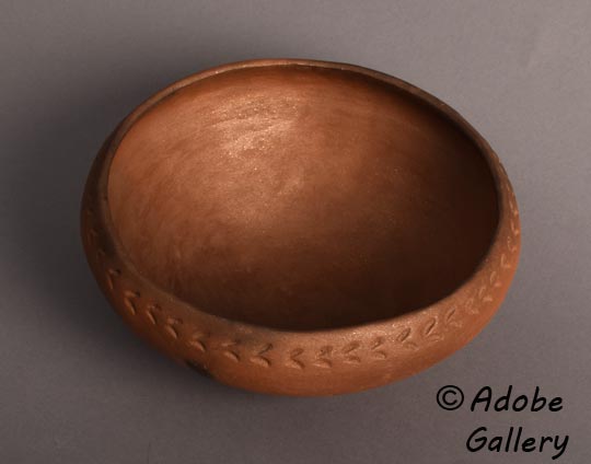 Alternate view of this pottery bowl.