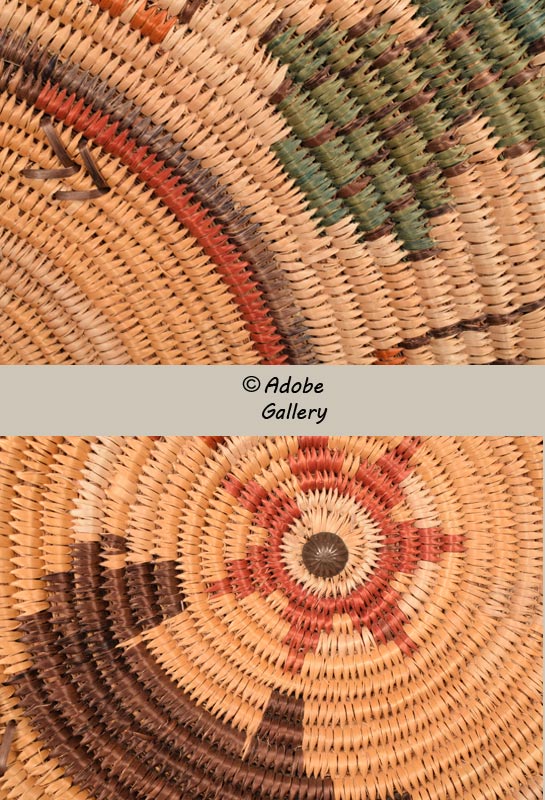 Close-up images of this wonderful pictorial basket.