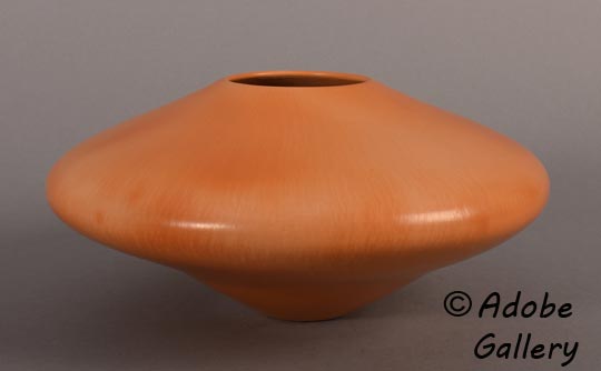 Alternate side view of this wonderful pottery vessel.