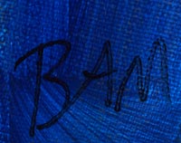 Artist signature of Barbara Meikle, Western Artist