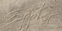 Artist signature of Jim Eppler, American Western Artist