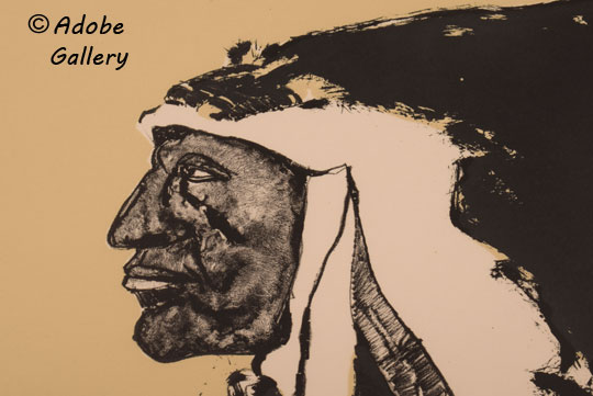 Alternate close-up of a section of this print. Alternate close-up of a section of this print.