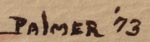 Artist signature of Ignatius Palmer (1922 - 1985) Mescalero Apache