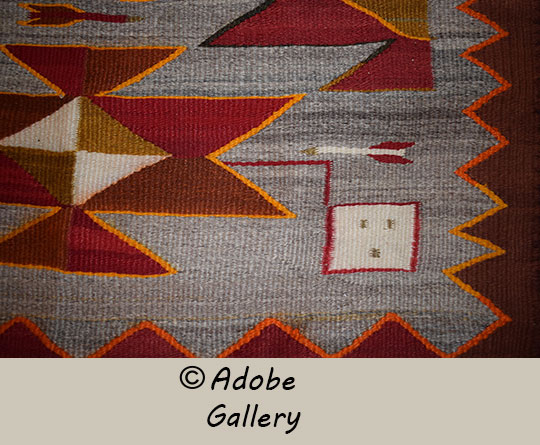 Alternate close up view of a section of this textile. Alternate close up view of a section of this textile.