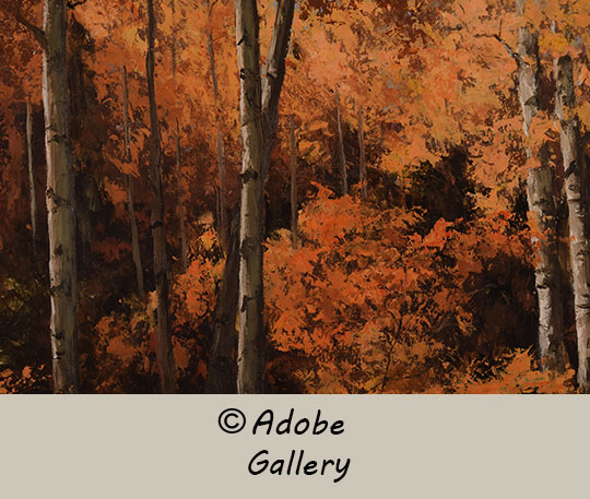 Close up view of a section of this painting. Close up view of a section of this painting.