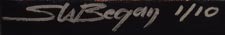 Artist signature of Shonto W. Begay (1954- ) Diné of the Navajo Nation