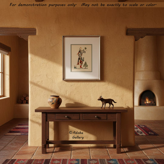 Alternate view shown in a Santa Fe home.