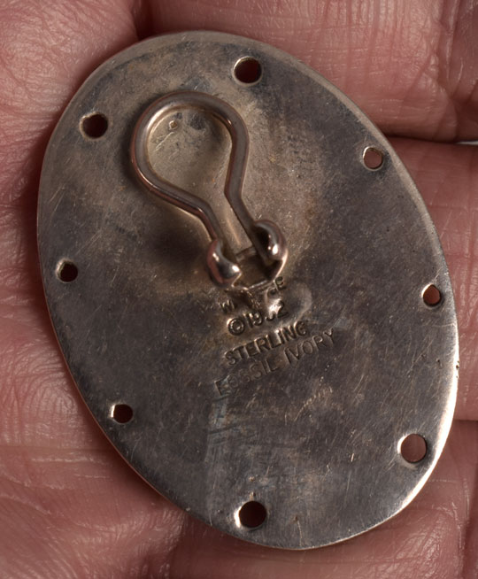 Each earring is equipped with a clip attachment. 