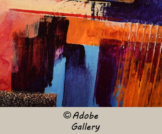 Alternate close-up view of a section of this painting.