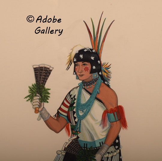 Alternate close up view of a section of one of the paintings. Alternate close up view of a section of one of the paintings.