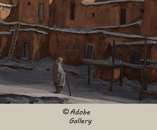 Alternate close-up of a section of this panting.