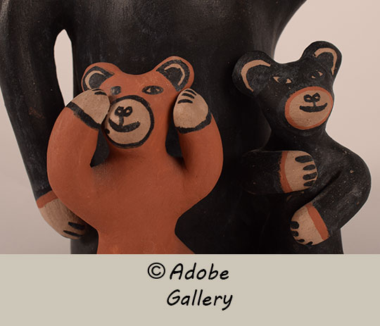 Close up view of the little bear cubs - aren't they cute? Close up view of the little bear cubs - aren't they cute?