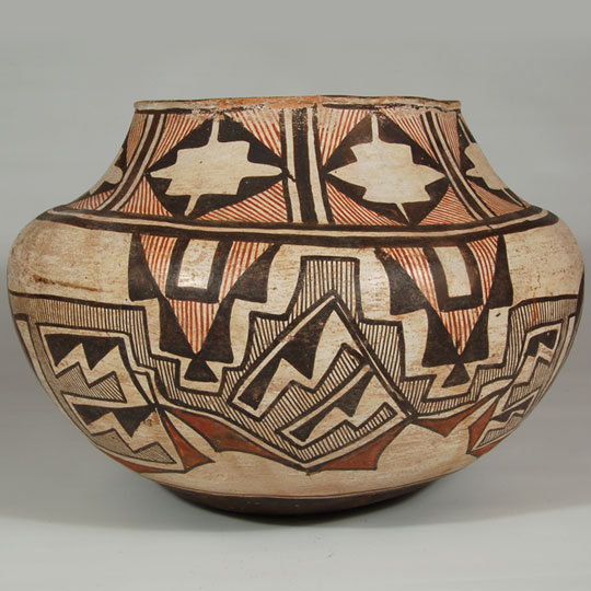 Blog: Zuni Pueblo Pottery - C3767 - Adobe Gallery, Santa Fe