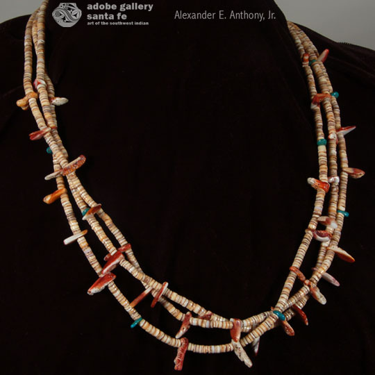 Blog: Kewa Pueblo Jewelry C3864.46 - Adobe Gallery, Santa Fe