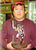 Picture of Vern Mahkee of Hopi Pueblo