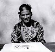 Narciso Platero Abeyta, Ha So De - Fiercely Ascending, Navajo Painter - Photo Source: Wikipedia
