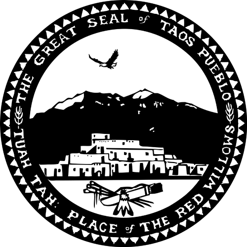 Taos Pueblo Seal - Photo Source: Indian Pueblo Cultural Center Website.